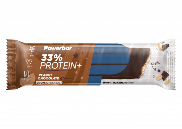 Powerbar 33% Protein Plus, Chocolate Peanut, 90 g