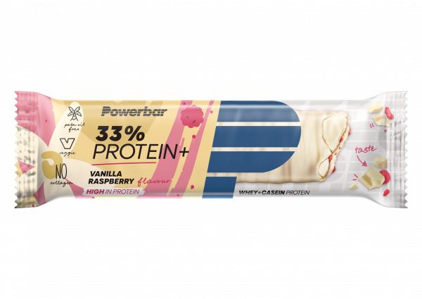 Powerbar 33% Protein Plus, Vanilla Raspberry, 90 g
