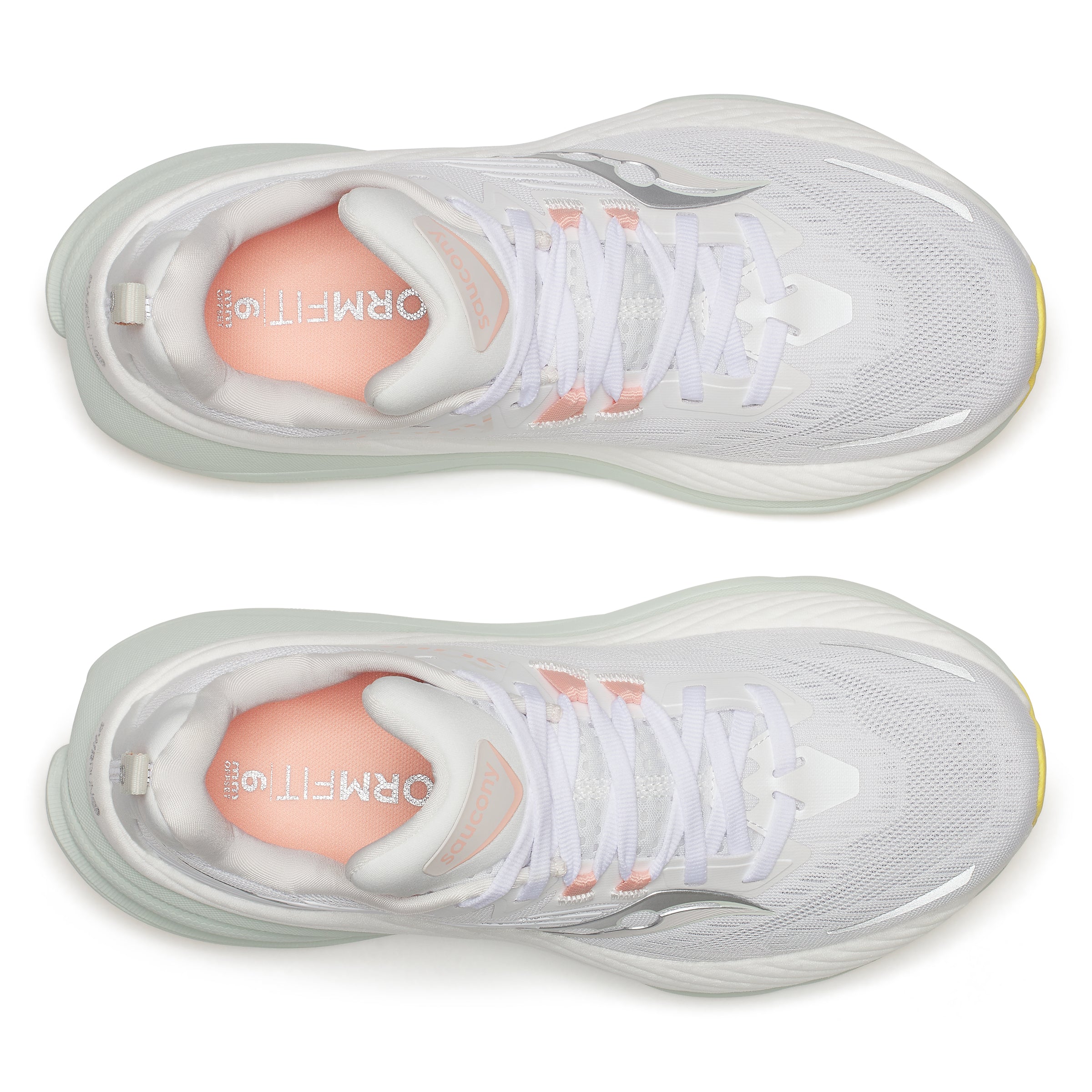 Saucony Hurricane 24, Laufschuh, Damen, White/Foam