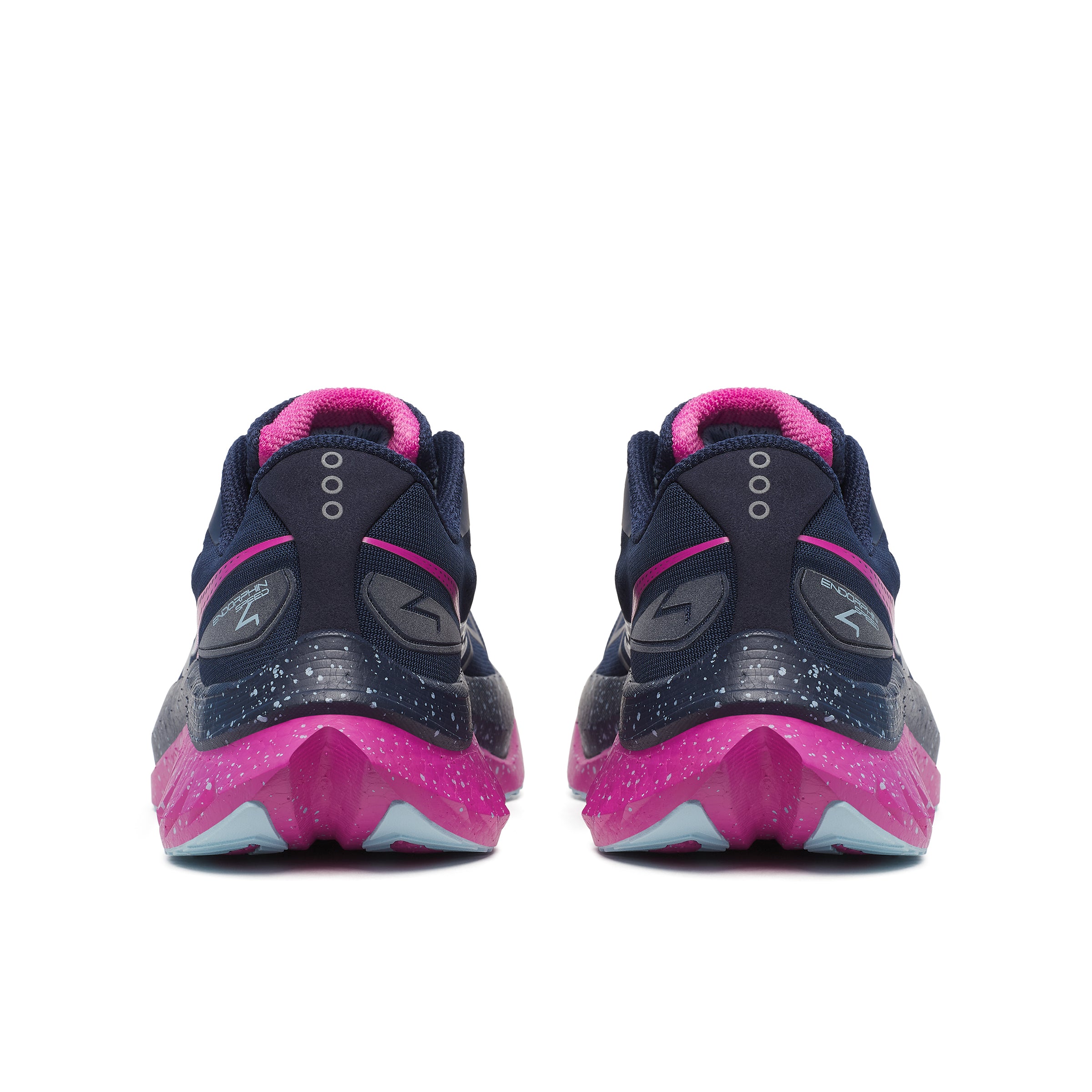 Saucony Endorphin Speed 4, Laufschuhe, Damen, Navy/Fuchsia