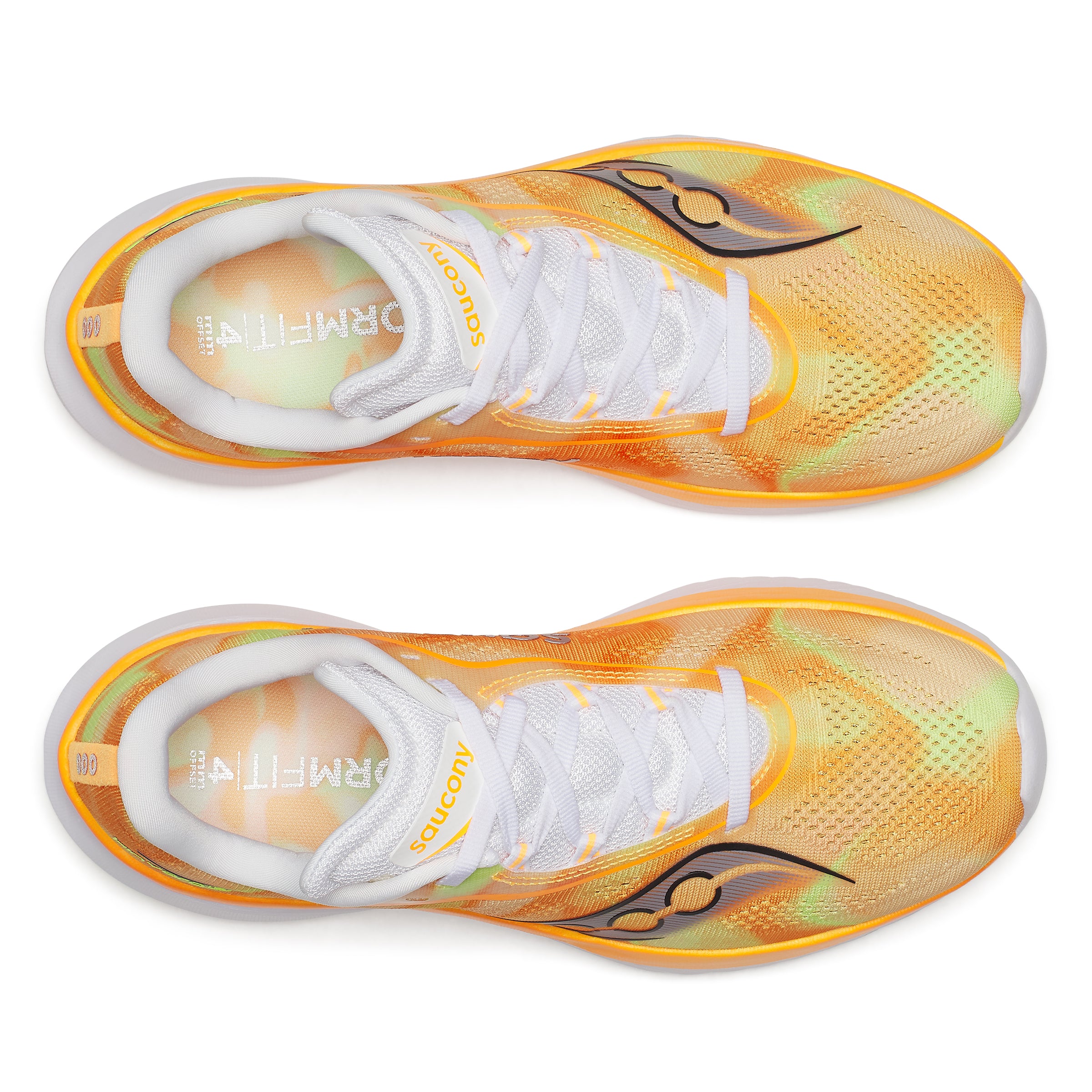 Saucony Kinvara 15, Laufschuh, Damen, Peel/White Orange Clair