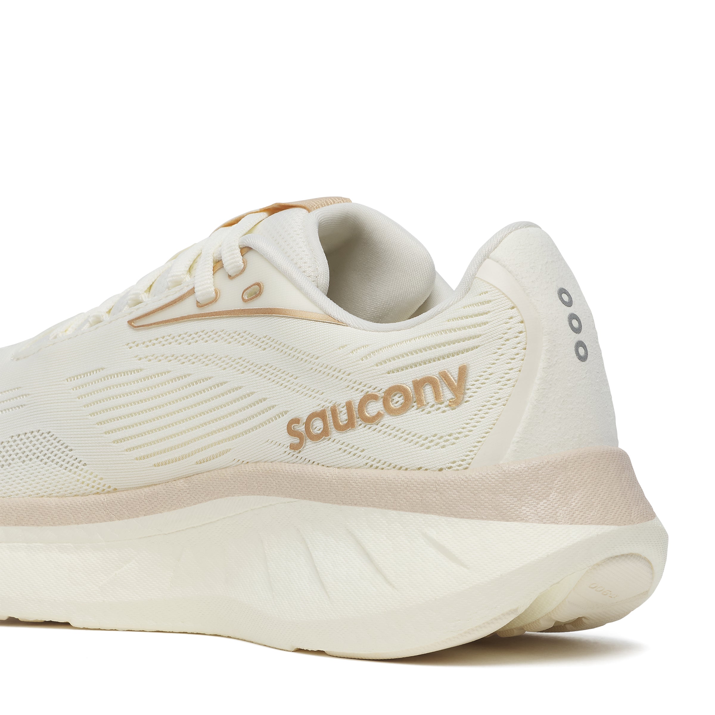 Saucony Ride 18, Damen, VANILLA