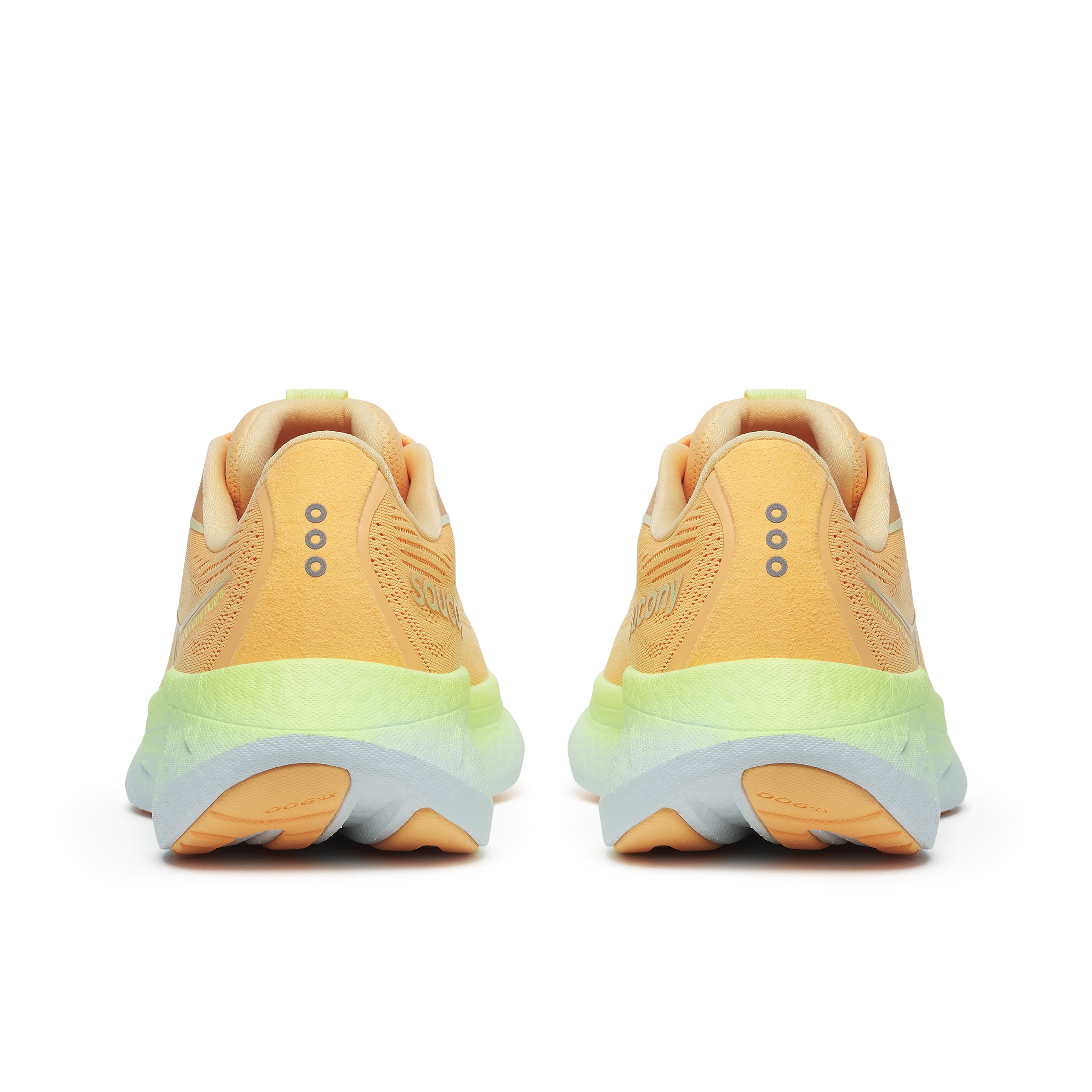 Saucony Ride 18, Damen, PEACH/SUNNY