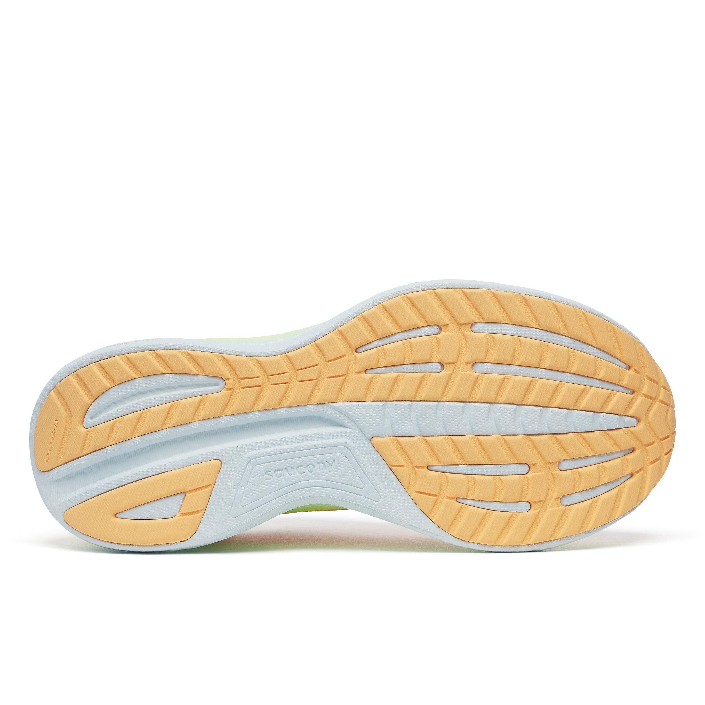 Saucony Ride 18, Damen, PEACH/SUNNY