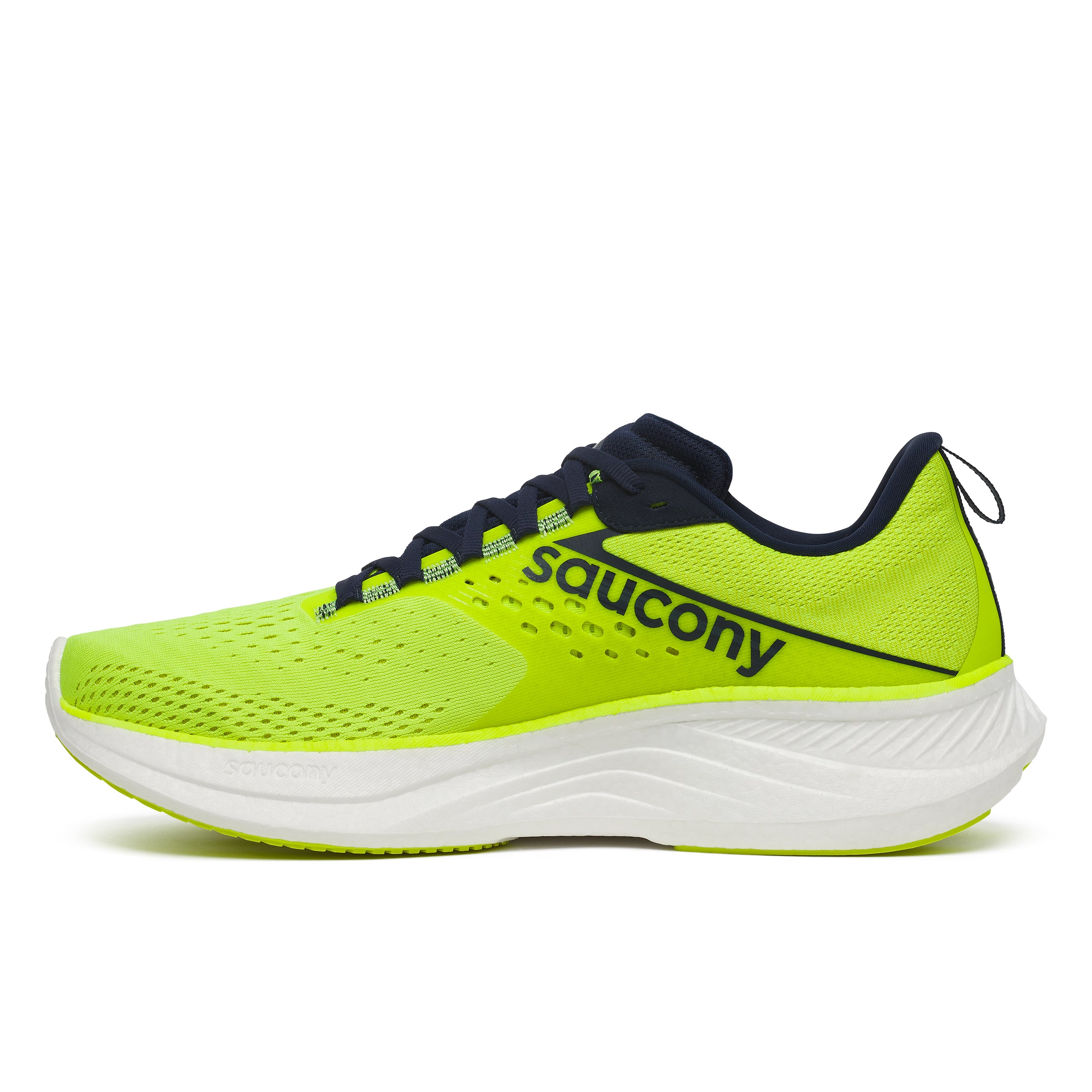 Saucony Ride 17, Laufschuh, Herren, Citron/Navy