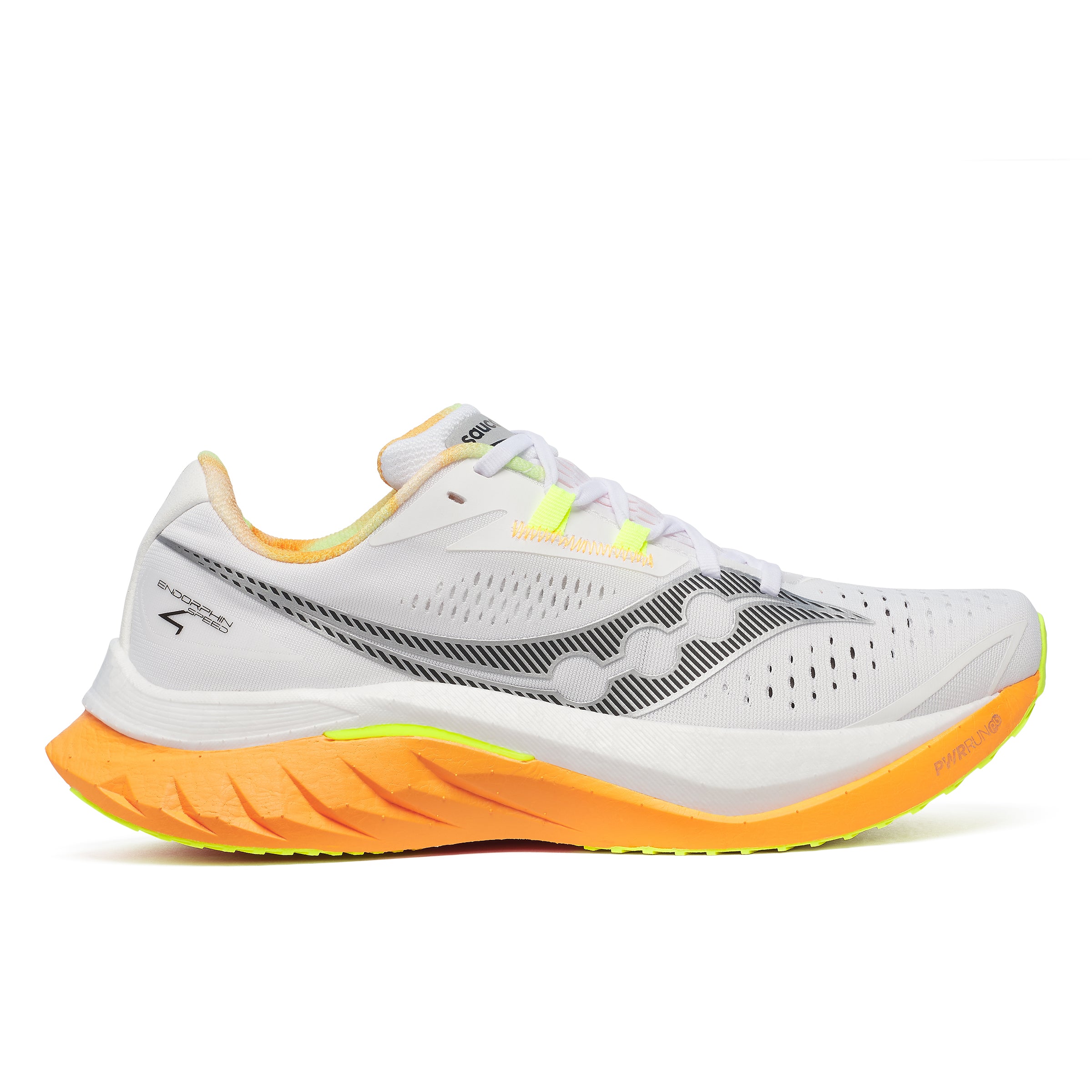 Saucony Endorphin Speed 4, Laufschuh, Herren, White/Peel