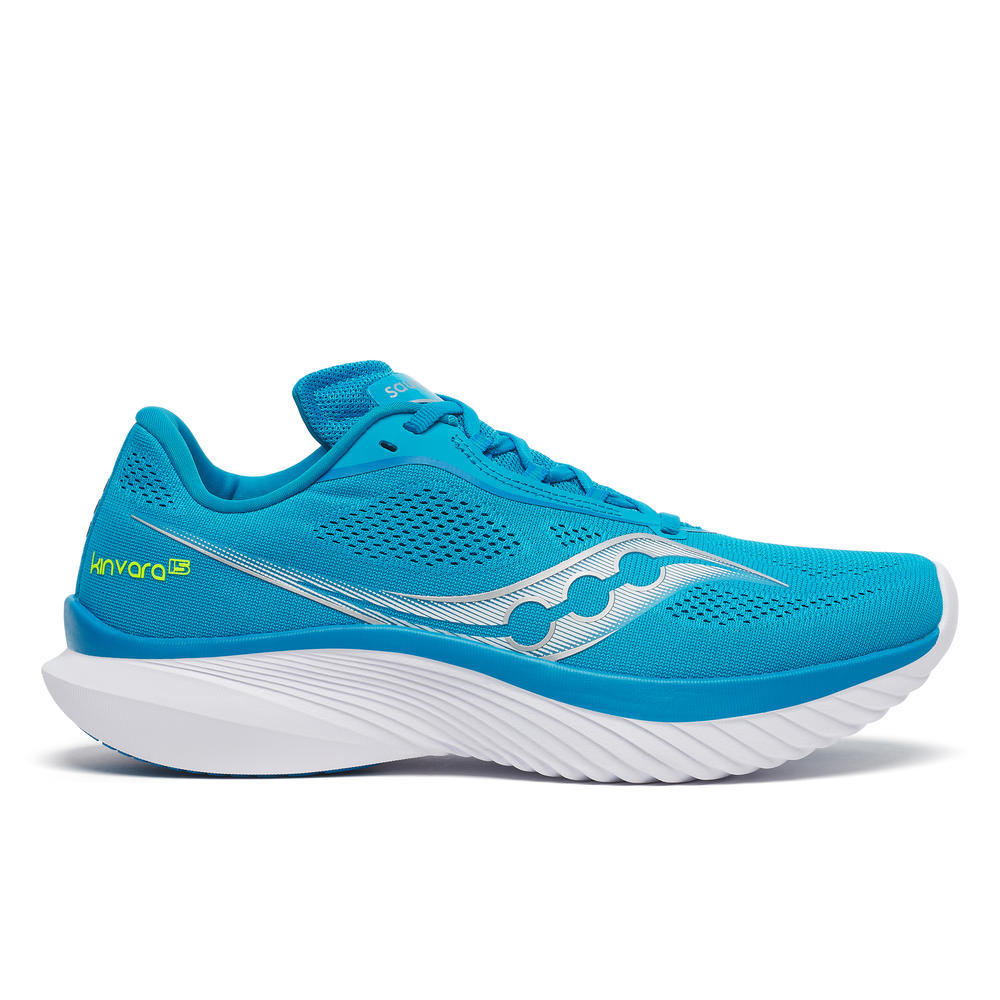 Saucony Kinvara 15, Laufschuhe, Herren, Viziblue/White