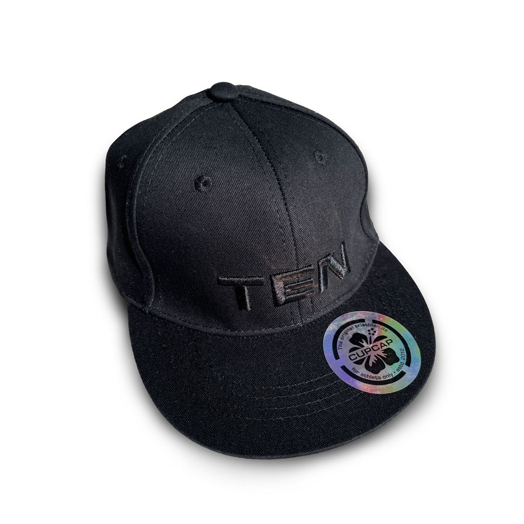 triathlon.de CUP Cap "TEN", Baseball-Cap, schwarz