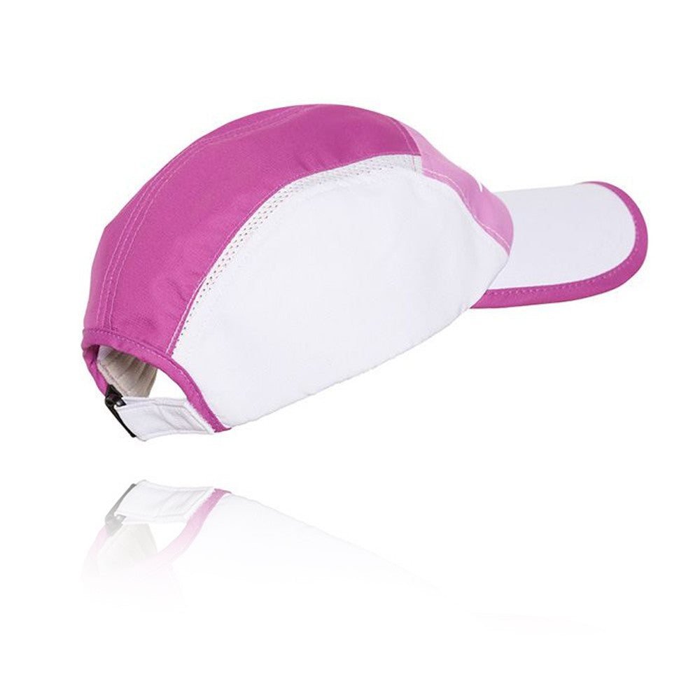 2XU Vented Run Cap, Unisex, Butterfly Effect White/White Reflective