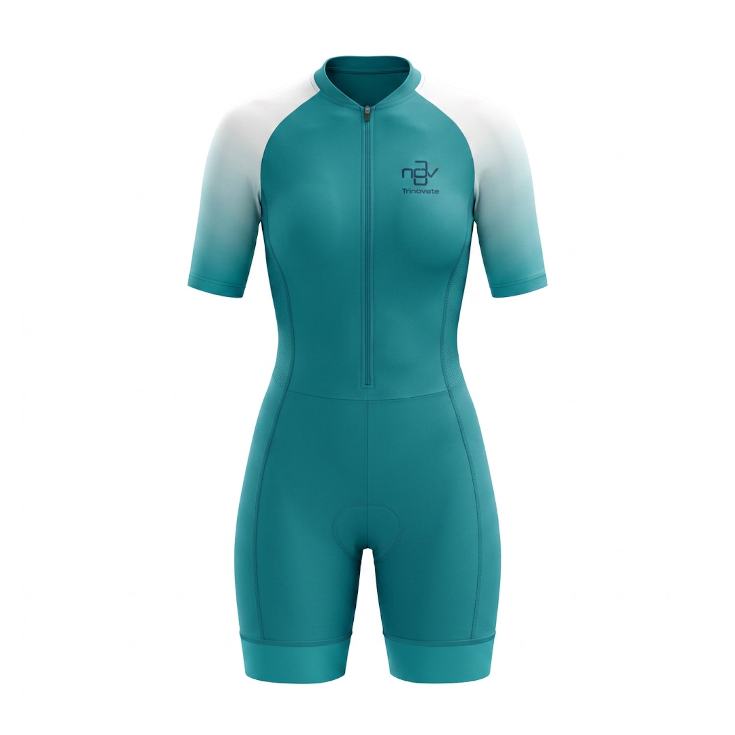 Trinovate Elite Aero-Einteiler, Damen, turquoise-rush, Ansicht von vorn