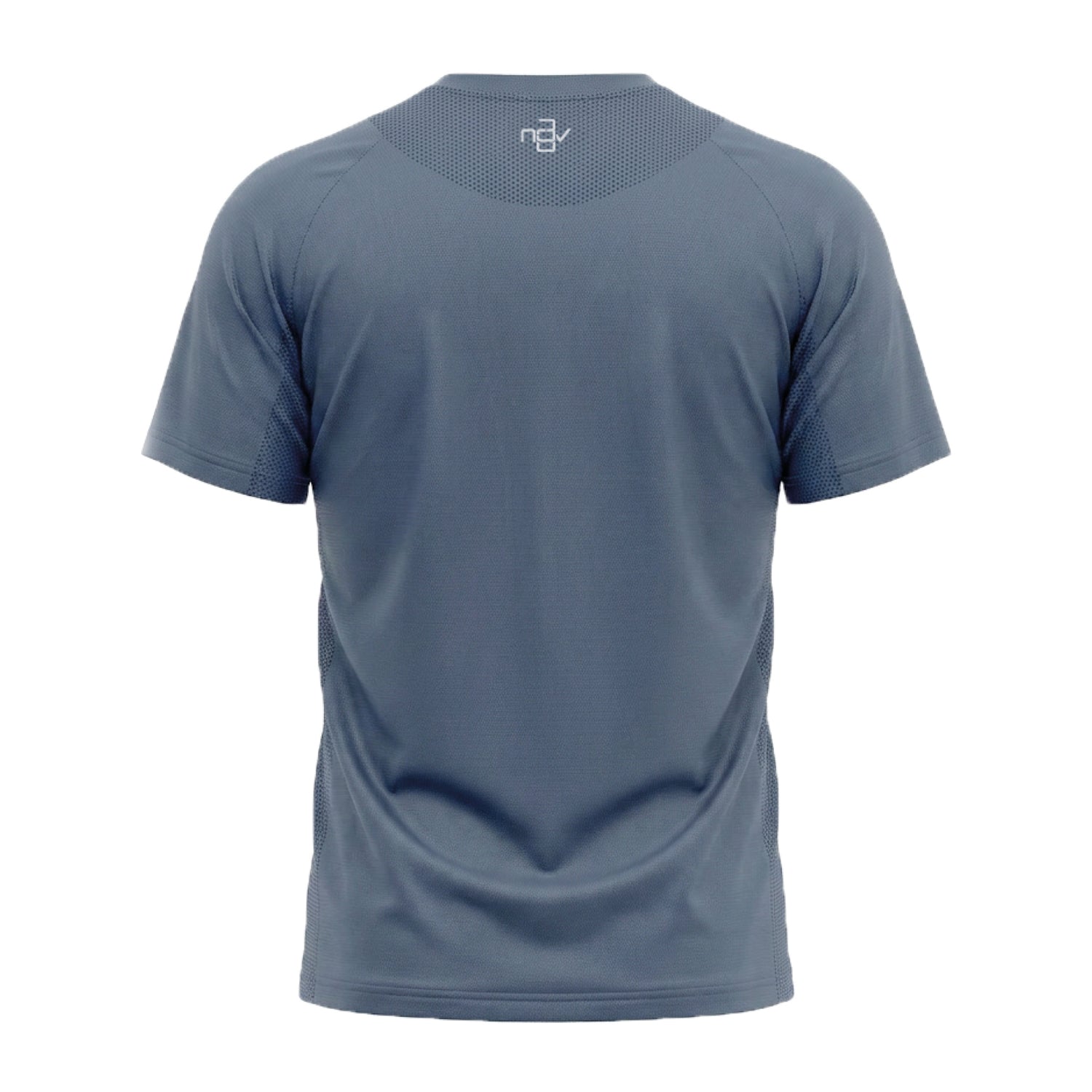 Trinovate Elite Kurzarm-Laufshirt, stone-grey, von hinten