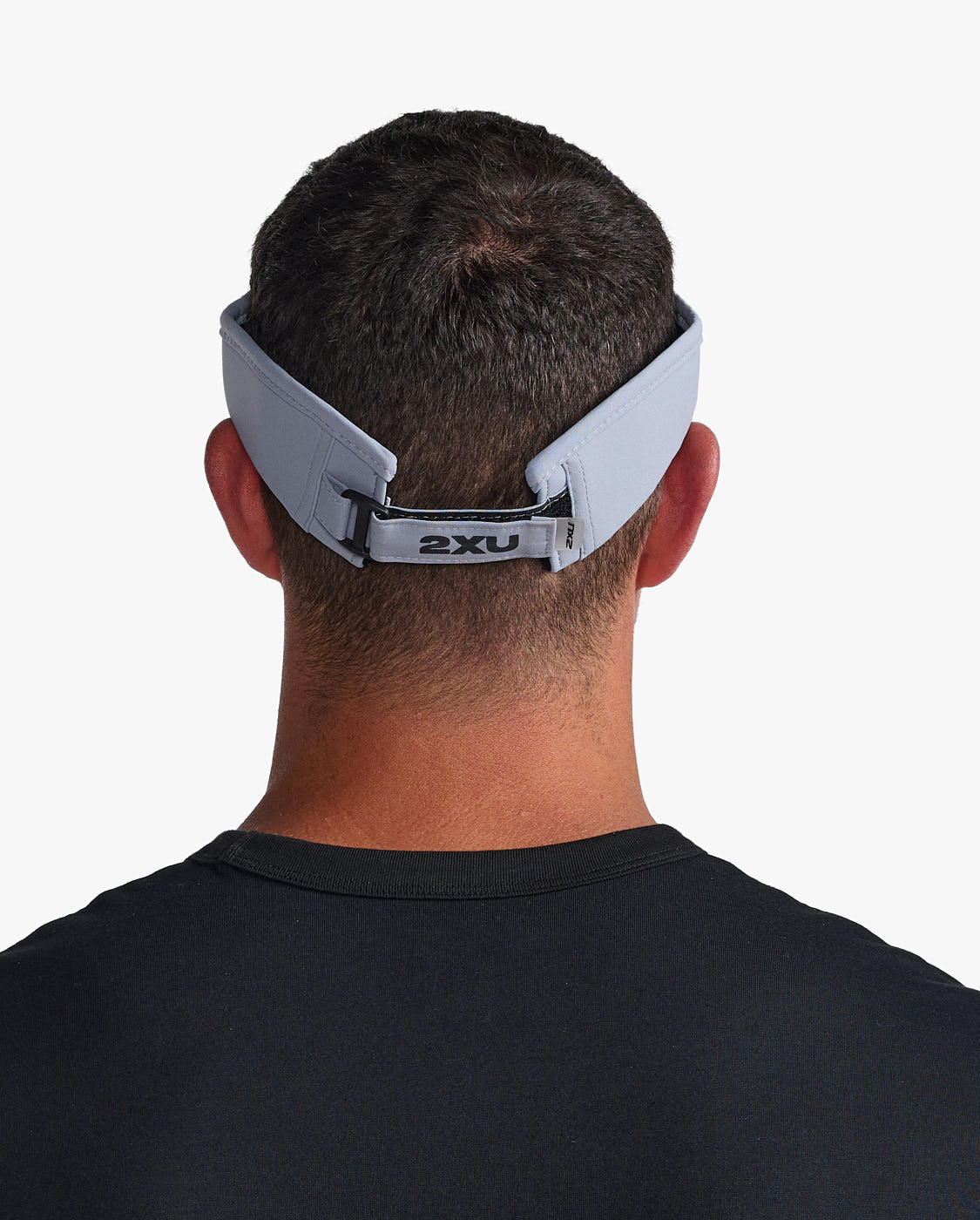 2XU Run Visor, Unisex, weathervane/black