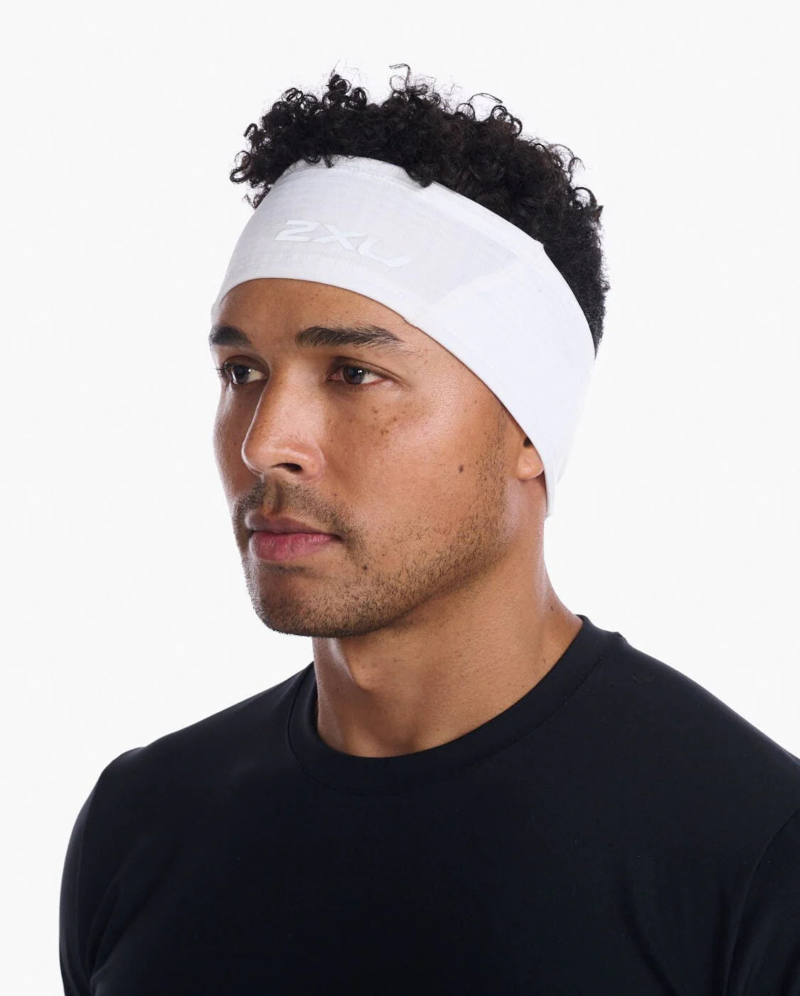 2XU Ignition Headband, Stirnband, unisex, weiß/reflektierend