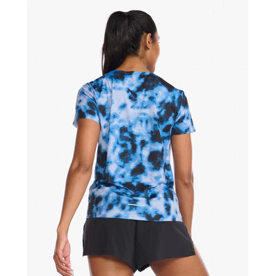 2XU Light Speed Tee, T-Shirt, Damen, Digital Dye/Mirage Reflective