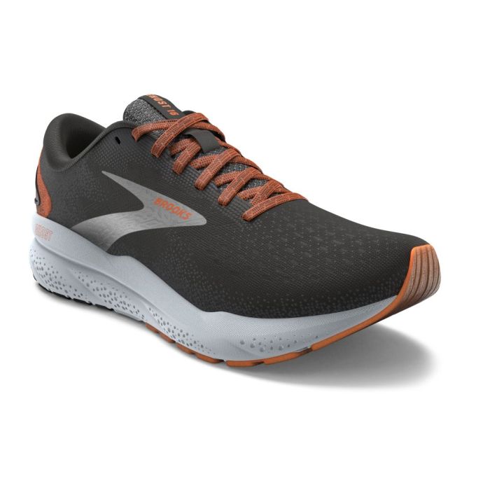 Brooks Ghost 16, Laufschuh, Herren, Black/Orange/White