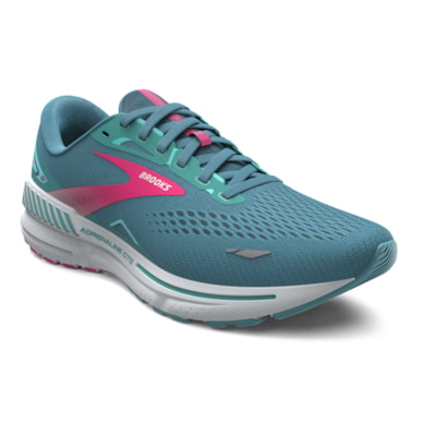 Brooks Adrenaline GTS 23, Damen, Storm Blue/Pink/Aqua