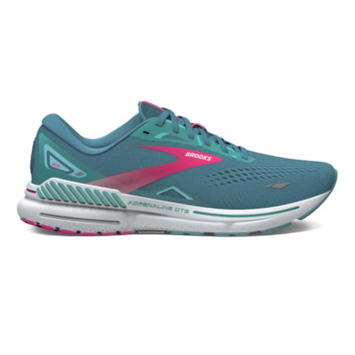 Brooks Adrenaline GTS 23, Damen, Storm Blue/Pink/Aqua