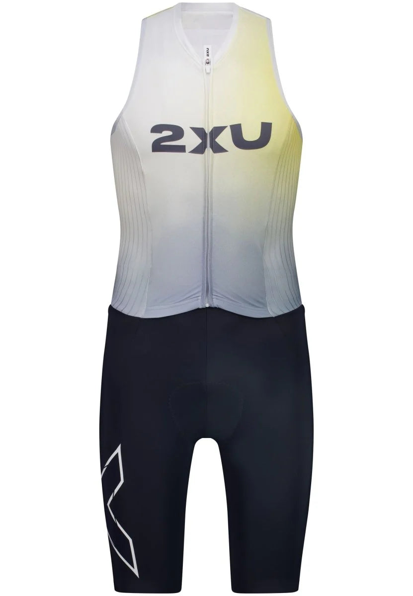 2XU Light Speed React Trisuit, Herren, Cool Matcha/India Ink