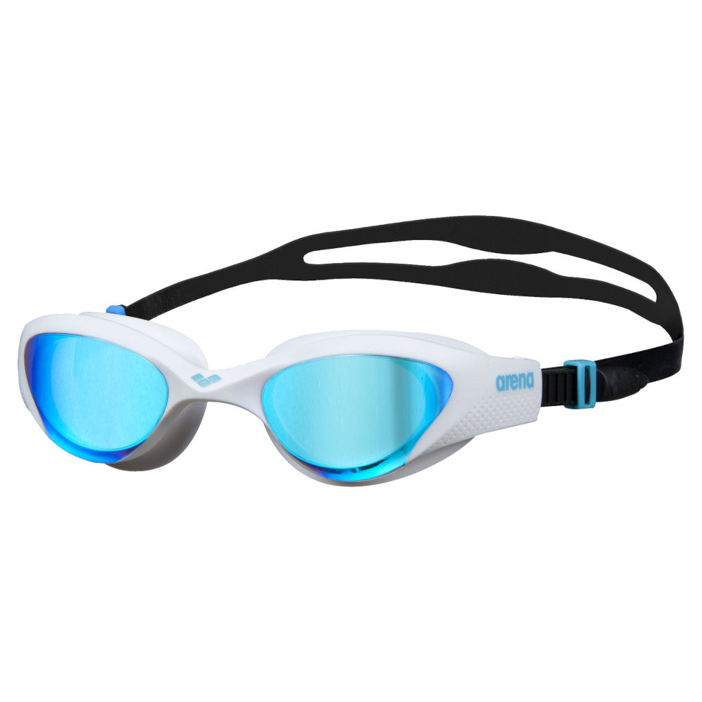 Arena swimming goggles The One Mirror, blue-white-black, blue/white/black