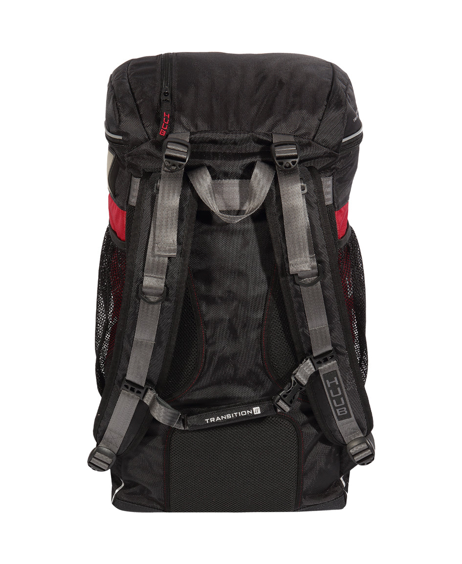 Huub Transition II Bag, Rucksack, schwarz/rot