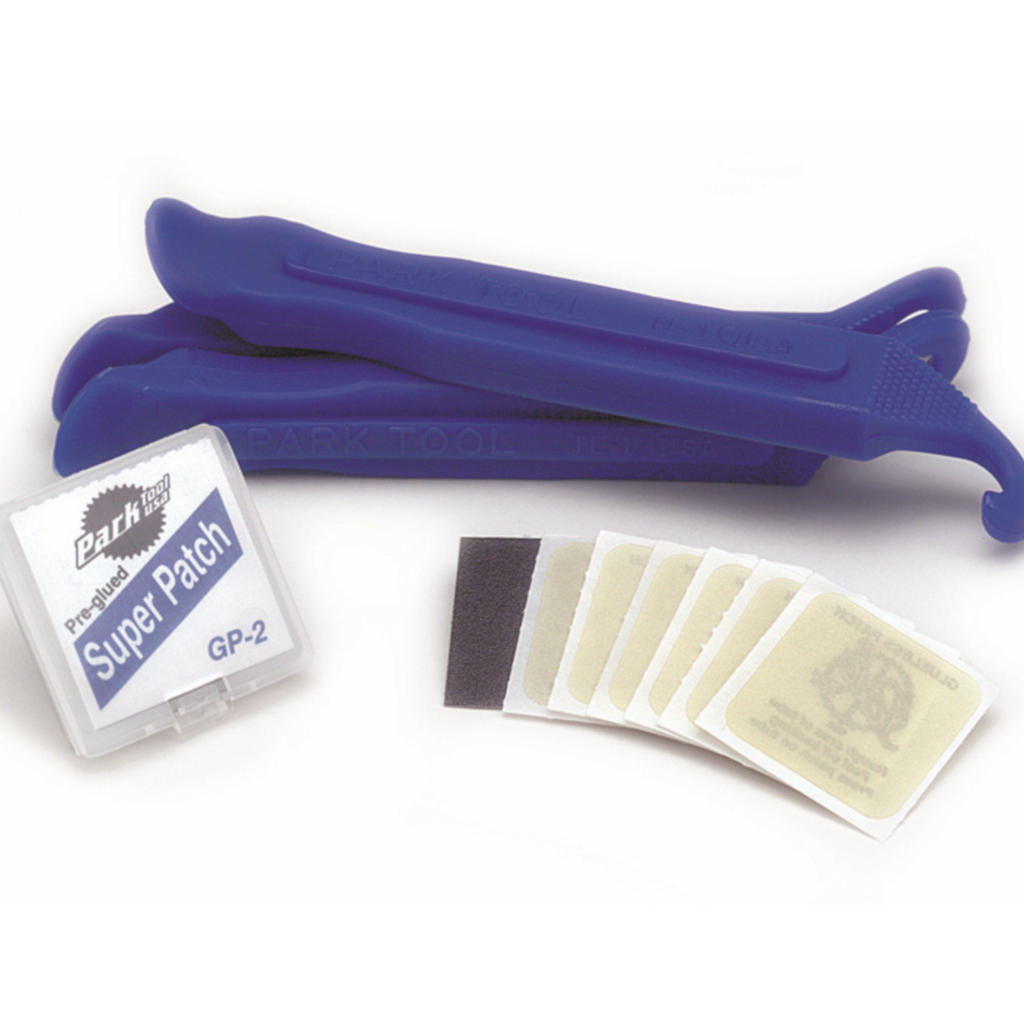 Park Tool TL-1 tire lever set + self-adhesive patches