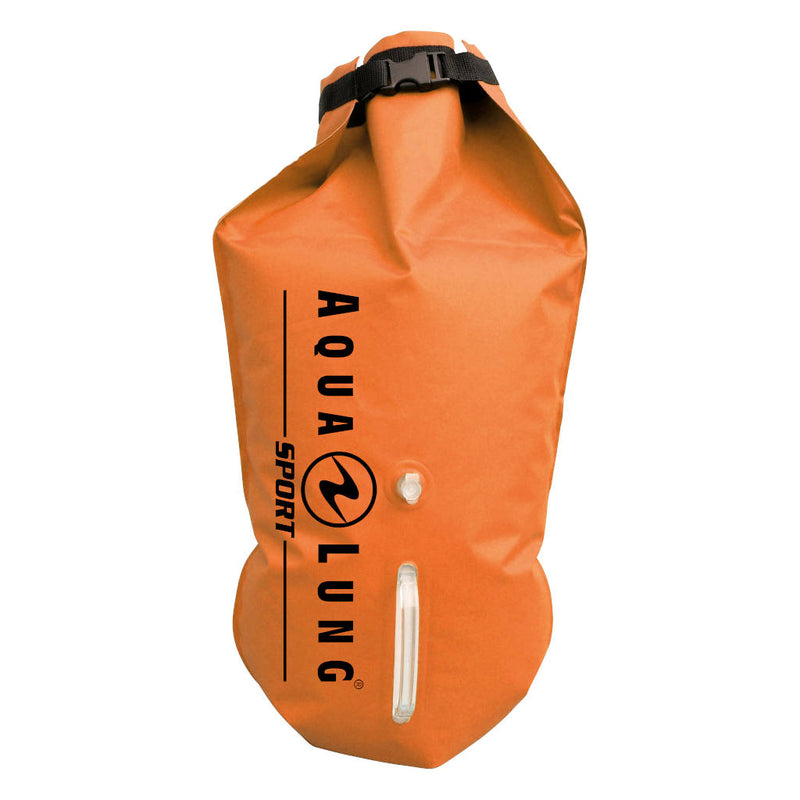 Aqualung Schwimmboje und Trockensack, Safety Buoy, orange