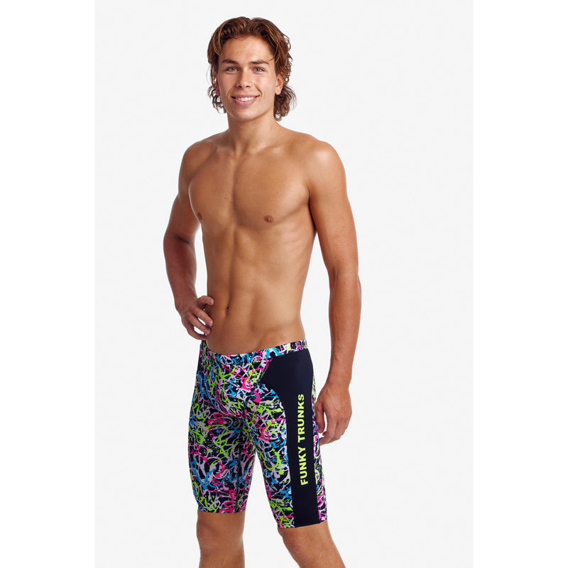Way Funky, Mother Funky, Funky Trunks Men's Training Jammers Messed Up, Badehose, Herren