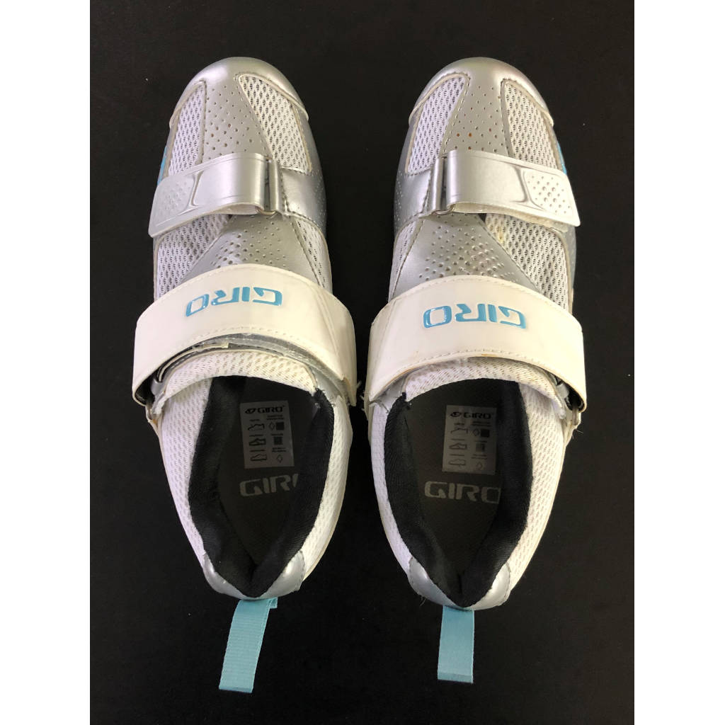 Giro Fahrradschuh  Flynt™Tri, Damen, weiß/silber, Größe 38,5