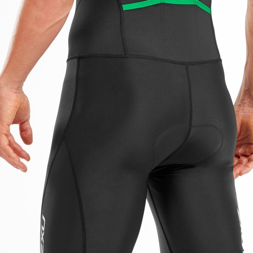 2XU Active TriSuit, men, black/green