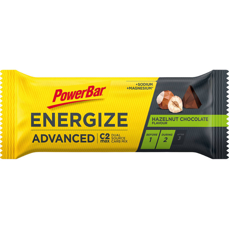 Powerbar Energize Advanced Riegel, Haselnuss/Schokolade, 55g