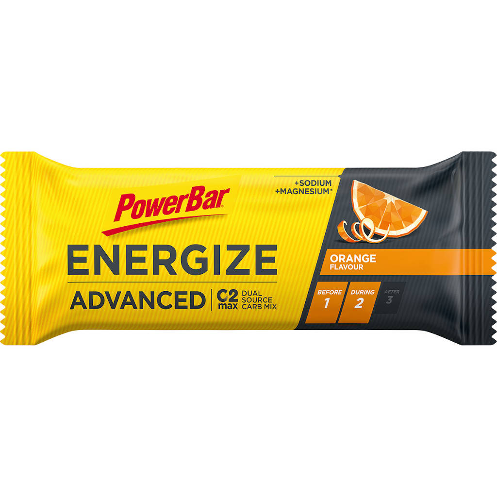 Powerbar Energize Advanced Bar, Orange, 55g MHD03/23