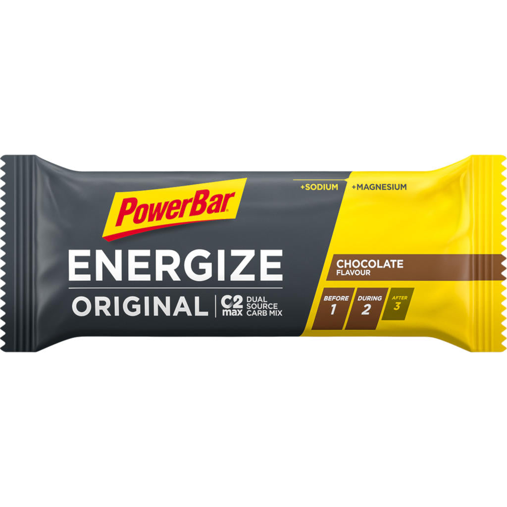 Powerbar Energize Original Riegel, Chocolate, 55 g MHD 06/24