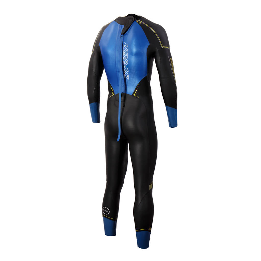 Tester Zone3 Men's Vision Wetsuit, Neoprenanzug, Herren, 2020, schwarz/blau, Größe M