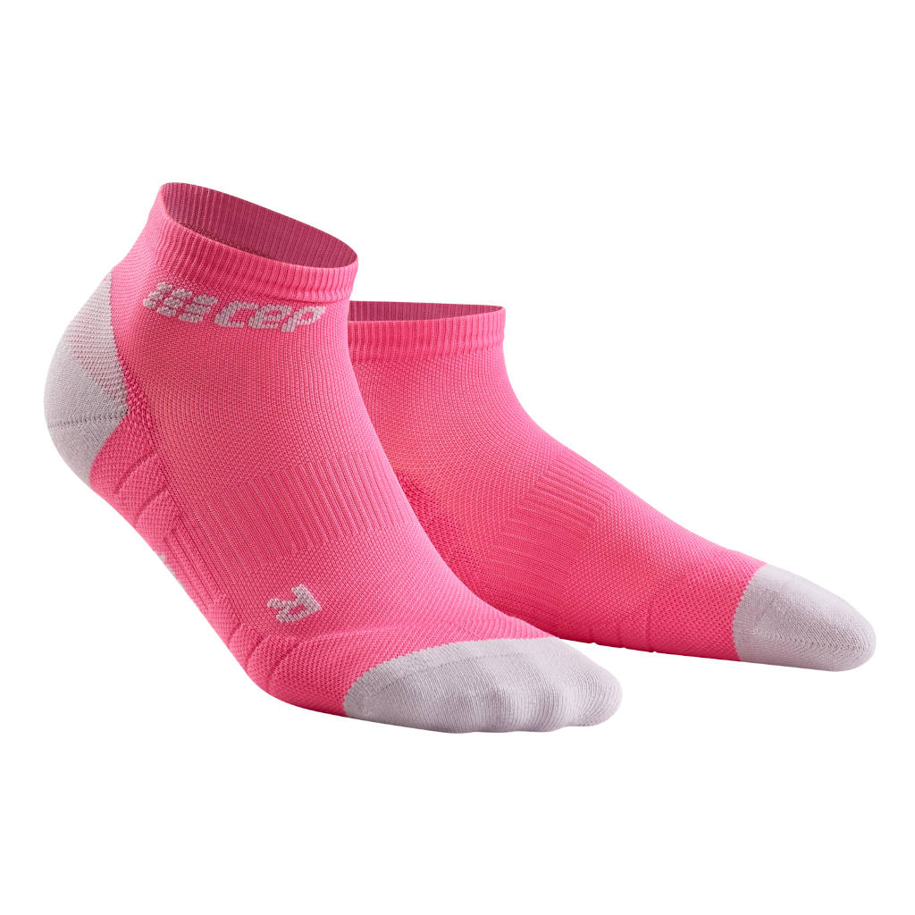 CEP Low Cut Socks 3.0, Damen, rosé/grau, rose/light grey