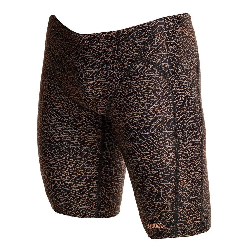 Way Funky, Mother Funky, Funky Trunks Mens Training Jammers Leather Skin, Badehose, Herren