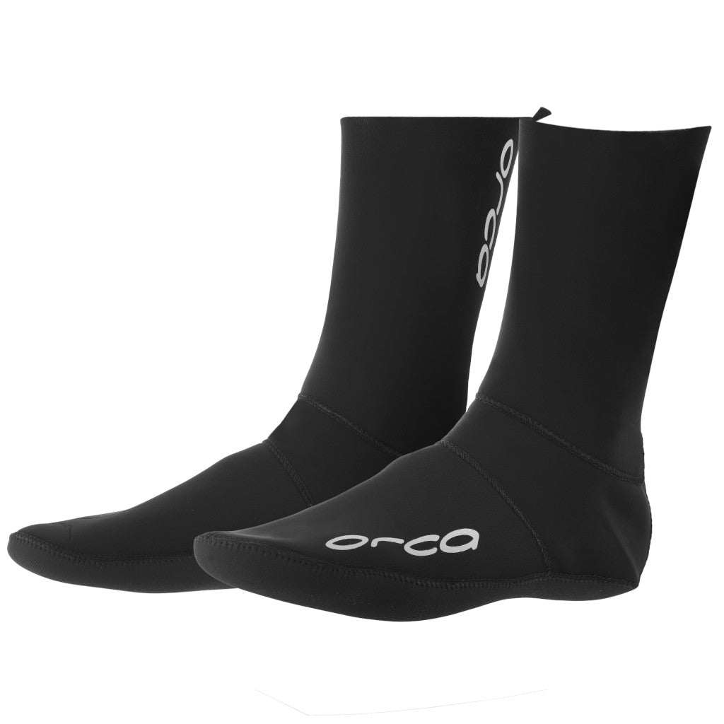 Orca Openwater Swim Socks, swimming socks, black