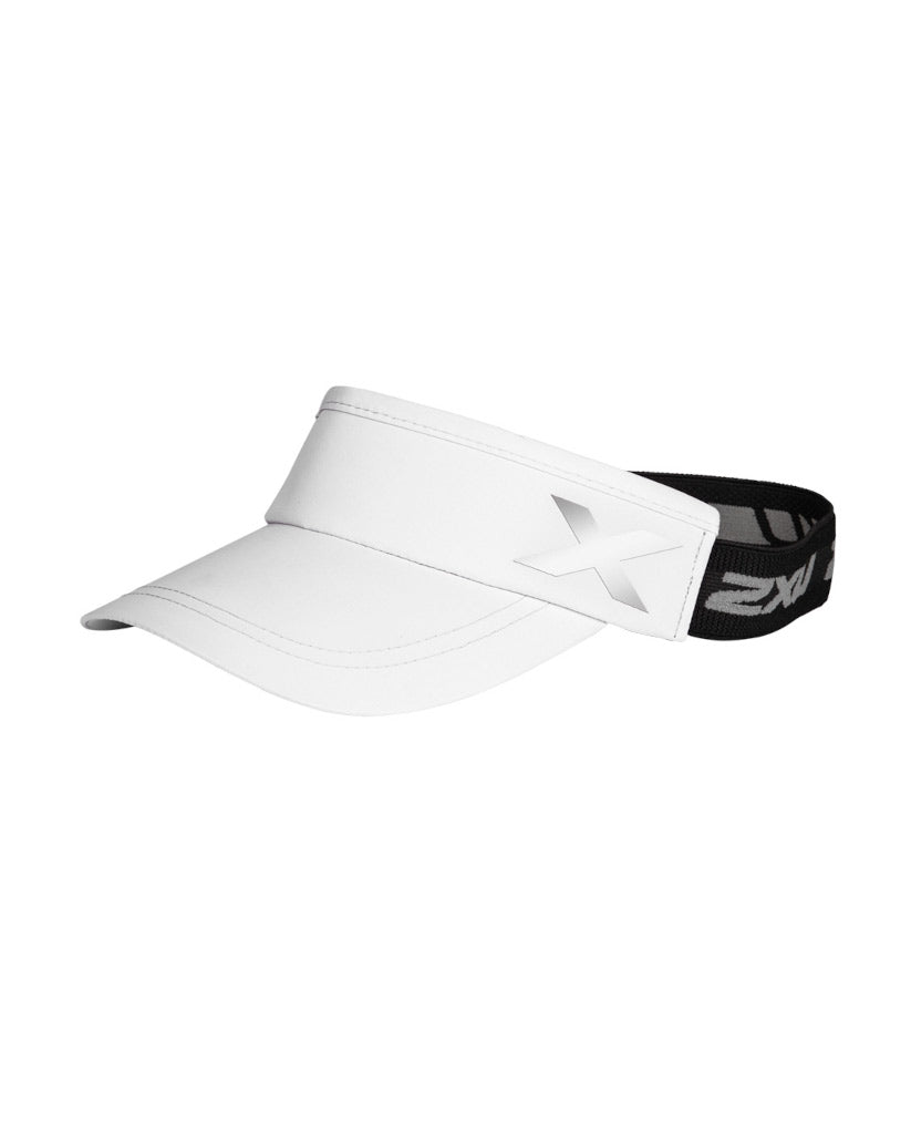 2XU Performance Visor, Unisex, weiß